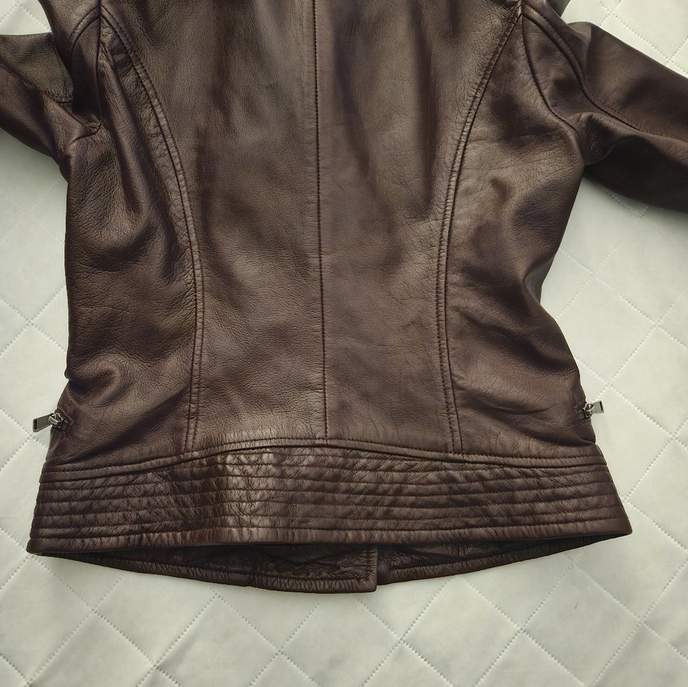 Wilson's leather-vintage jacket-women - Picture 5 of 7